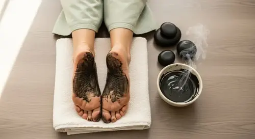 Mud Detox masaža stopala s mineralnim blatom